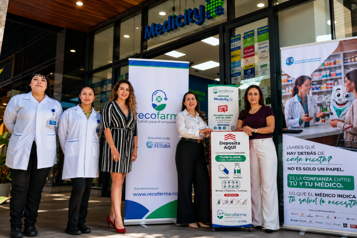 Ecuador ya cuenta con 12 puntos de recolección para medicamentos caducados o en desuso, impulsando una cultura de salud, sostenibilidad y responsabilidad ciudadana.